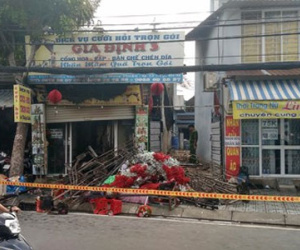 Sốc với hiện trường vụ cháy làm bé gái và bố mẹ tử vong