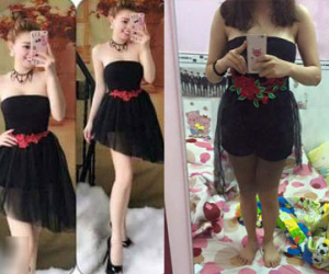 Mua váy online đảm bảo "xinh như mẫu", nhận về chiếc váy "1 trời 1 vực", chỉ giống mỗi màu đen