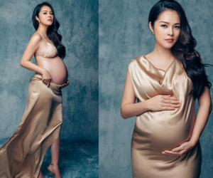 Dương Cẩm Lynh khoe bụng bầu trước ngày sinh con