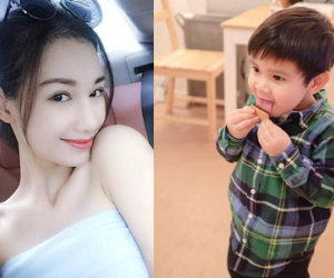 Sống xa mẹ, con trai MC Quỳnh Chi vẫn đáng yêu, tinh nghịch!