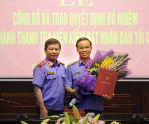 Thư ký ông Bá Thanh làm Chánh thanh tra Viện kiểm sát NDTC