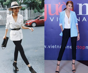 Bộ sưu tập blazer đón thu của Thanh Hằng
