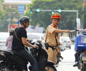 7 quyền hạn của cảnh sát chỉ huy, điều khiển giao thông