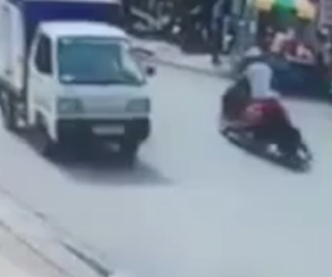 Bắt được tên cướp điện thoại kéo lê cô gái hơn 100 m trên đường