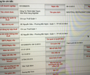 Công an điều tra vụ khách bị quẹt thẻ gần 700 triệu cho bữa tối