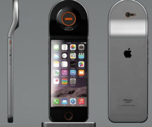 Ý tưởng iPhone lai điện thoại để bàn