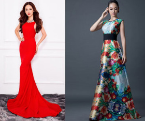 5 bộ đầm dạ hội Phương Linh mang đến Hoa hậu Quốc tế 2016