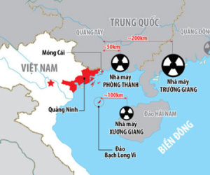 Không được chủ quan với nhà máy điện hạt nhân Trung Quốc