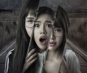 Midu lạnh lùng, Elly Trần hoảng hốt trên poster “Bí Ẩn Song Sinh”