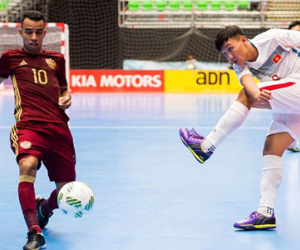 Siêu phẩm của Minh Trí đẹp thứ nhì futsal World Cup 2016