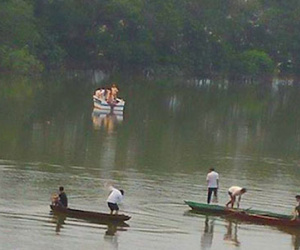 Phát hiện thi thể Trung uý công an trên sông Ngàn Trươi