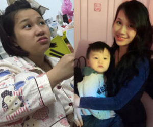 Trào lưu "lột xác" vẫn chưa dừng lại, và giờ là lúc các "mẹ bỉm sữa" khoe ảnh xinh đẹp sau sinh