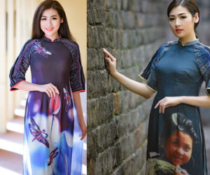 Tú Anh diện áo dài đa phong cách