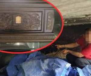 Con rể ăn cắp tro cốt của bố mẹ vợ, ép vợ chia tài sản
