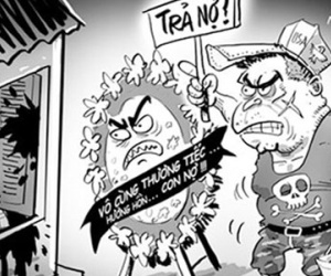 Đòi nợ thuê: Phải ăn mặc lịch sự, không mặc như "xã hội đen"