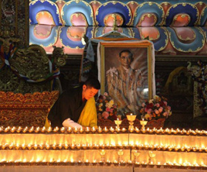 Bhutan để tang một ngày tưởng nhớ vua Thái Lan