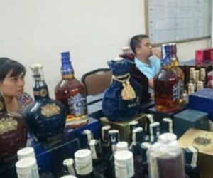 Cặp vợ chồng sản xuất Chivas giả giá 100.000 đồng