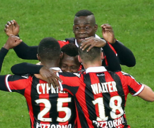 Nice thống trị ngôi đầu Ligue I dù Balotelli đá hỏng phạt đền
