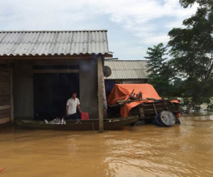 Đến vùng "rốn lũ" Hương Khê, Hà Tĩnh