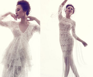 Angela Phương Trinh căng tràn với đầm ren xuyên thấu