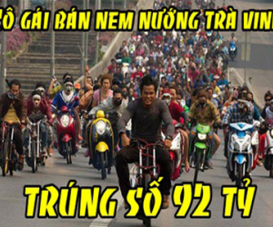 Mạng xã hội ngập ảnh chế vụ trúng xổ số 92 tỷ