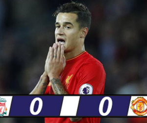 M.U chủ động phòng ngự, cầm hòa Liverpool trên sân Anfield