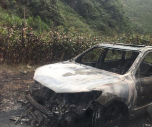 Thái Nguyên: Kia Rio mới đăng ký 3 ngày đã cháy rụi