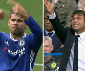 Vô lễ với HLV Conte, Diego Costa nhận cảnh cáo từ Chelsea