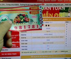Xổ số TP HCM được kinh doanh số bóc, cào, lô tô