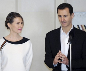 Đệ nhất phu nhân luôn sát cánh bên chồng của Syria