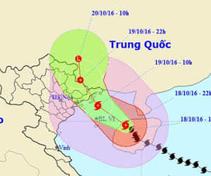 Sáng nay, bão vào vùng biển Quảng Ninh - Hải Phòng