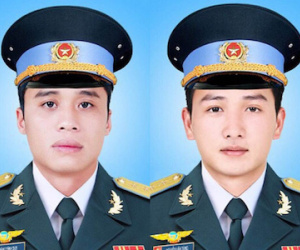 Thăng quân hàm cho 3 chiến sĩ gặp nạn trên máy bay