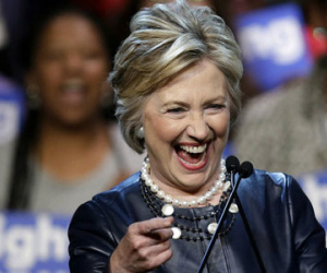 Bà Clinton có 92% cơ hội đắc cử tổng thống
