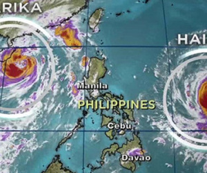 Siêu bão Haima tàn phá phía bắc Philippines