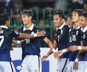 Campuchia cùng bảng Việt Nam tại AFF Cup