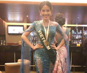 Nam Em giành thêm giải trang phục dạ hội tại Miss Earth 2016