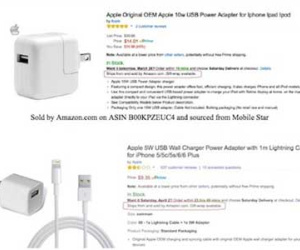 Tới 90% phụ kiện “chính hãng Apple” bán trên Amazon là hàng giả