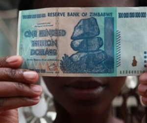 Tiền mới của Zimbabwe gợi nhớ thời lạm phát 500.000.000.000%