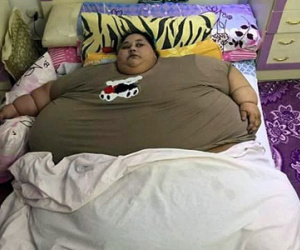 Đây chính là người phụ nữ béo nhất thế giới với cân nặng 500kg