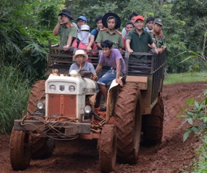 Hiện trường vụ xả súng làm 3 người chết ở Đắk Nông
