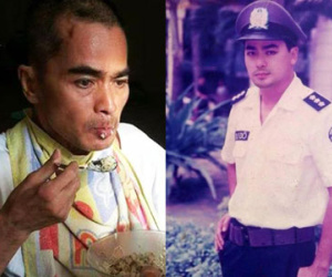 Nguyễn Hoàng đã tự ăn được sau một năm tai biến