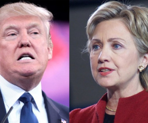 Bà Hillary dẫn trước ông Trump ở cuộc thăm dò qua điện thoại