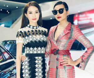 Đặng Thu Thảo dịu dàng bên Thanh Hằng cá tính