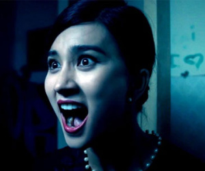 Kim Tuyến bị ma nữ đeo bám trong phim kinh dị "Hình nhân"