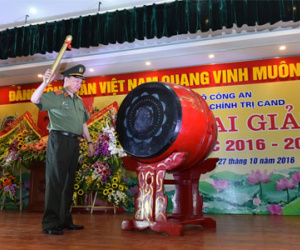Bộ trưởng Tô Lâm, Trương Minh Tuấn dự lễ khai giảng