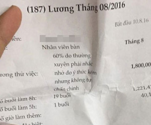 Quần quật làm 27 ngày, nam thanh niên nhận 245 nghìn đồng
