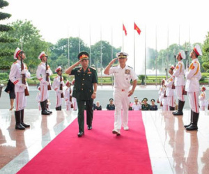 Tư lệnh Mỹ gặp Tổng tham mưu trưởng QĐND Việt Nam