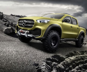 Mercedes giới thiệu xe bán tải hạng sang đầu tiên