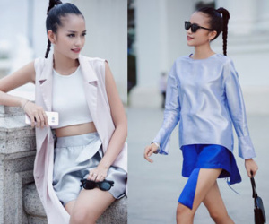 Quán quân Next Top Model xinh đẹp xuống phố