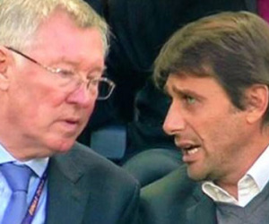 Conte phản bác Ferguson vì loại Chelsea khỏi danh sách ứng viên vô địch
